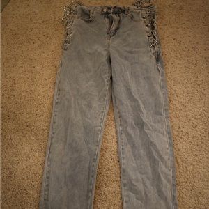 Fashion Nova chain jeans